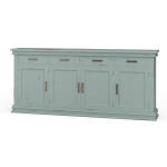 Williamson Sideboard W/ 4 Doors Dining Storage Blue 8