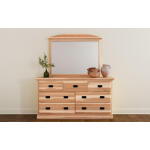 Amish Highlands Landscape Mirror – AHINT5550 Bedroom Mirrors A-America 8