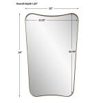 Belvoir Mirror, Brass Mirrors Brass 17