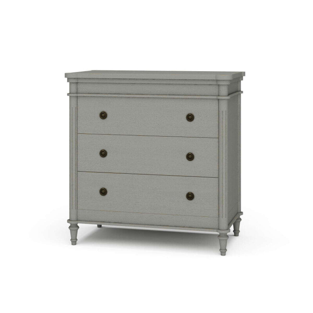 69575f5688eace702efe803e99380331 Kelly 3 Drawer Bedside Table - Image 1