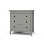 Kelly 3 Drawer Bedside Table