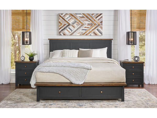 Stormy Ridge Bedroom King Storage Bed – STOBL5131 Beds A-America