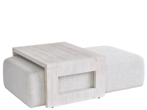Dwell River Rock Nesting Cocktail Ottoman - Image 6