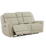 Carrington Loveseat w/Console P3 & ZG - Baja Stone - Image 8