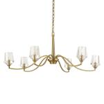 Barcelona, 6 Lt Chandelier Lighting Gold 29