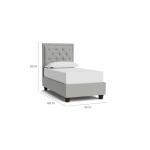 Manhattan Tufted Upholstered Bed Beds Bassett Furniture 11