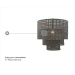 Havana Truntum Rattan Pendant