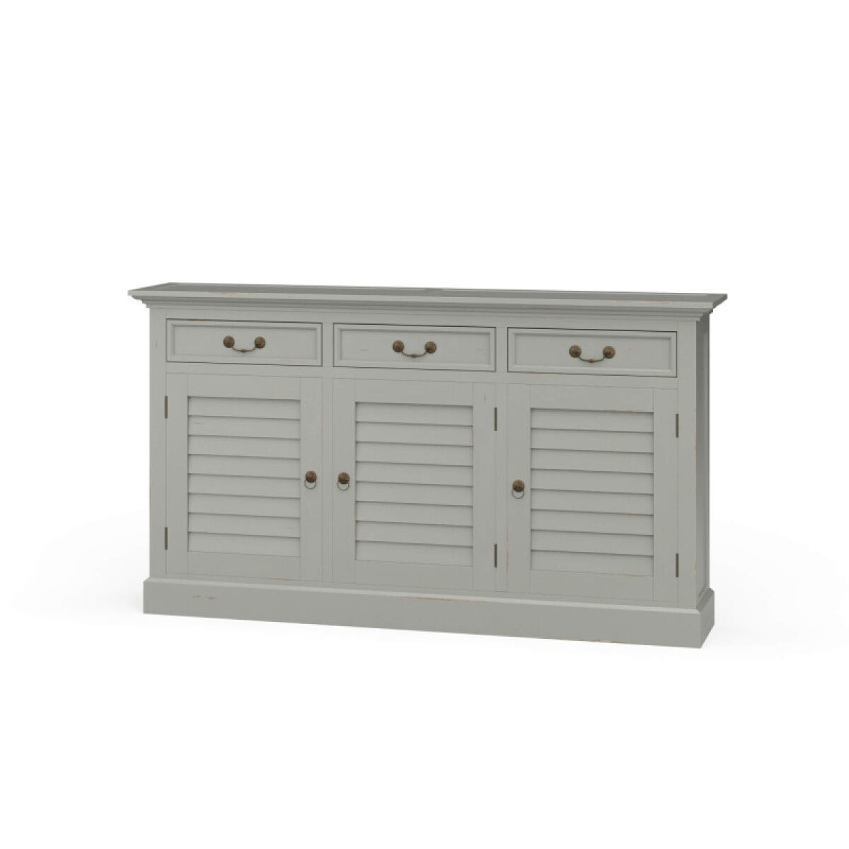 69efc136d3d04c2905cfd3984b5b4c43 Narrow Shutter 3 Door Sideboard - Image 1