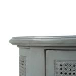 Montego Side Table W/ Rattan Door - Image 11