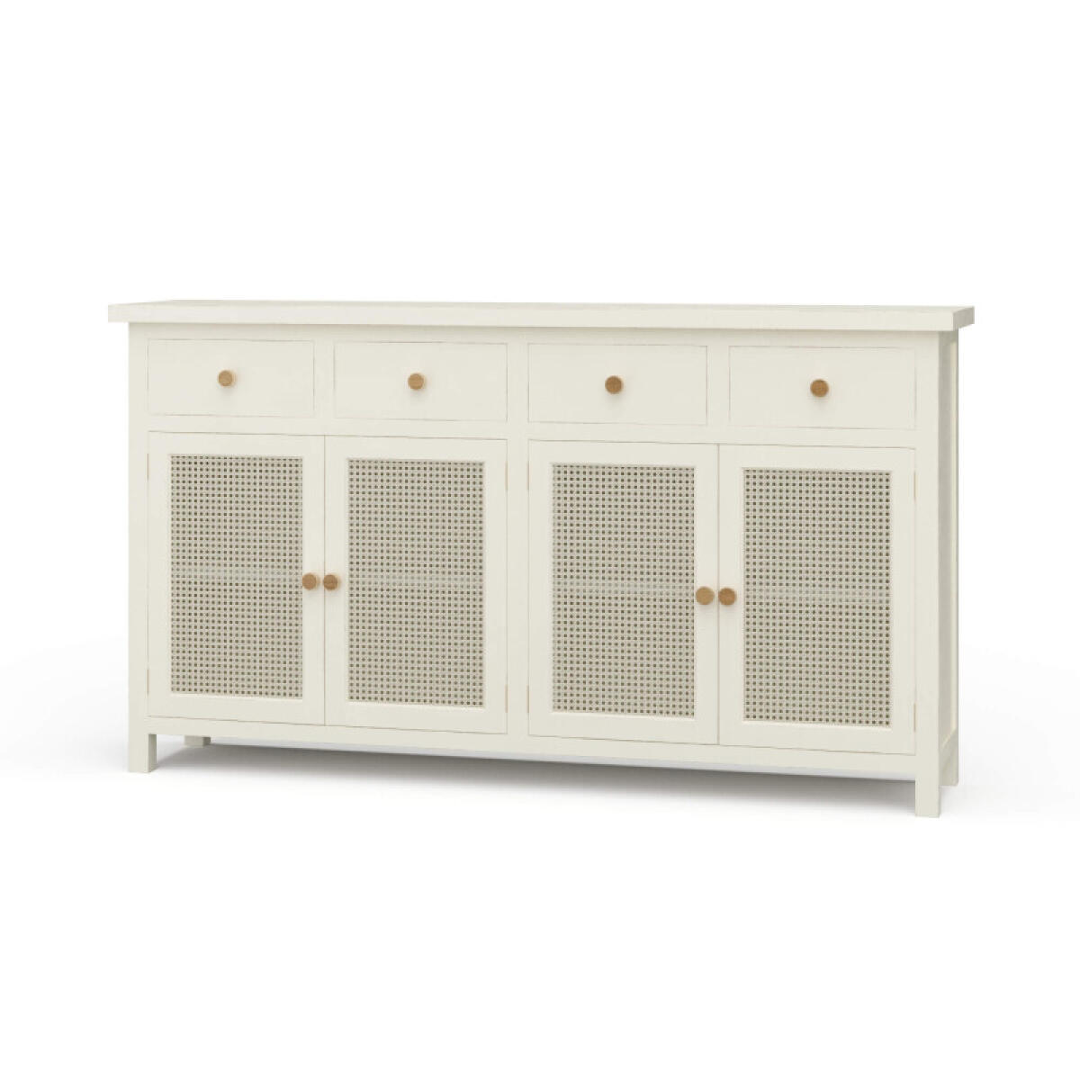 6a1477616b2e139a0de3856abbea3674 Aldren Rattan Sideboard - Image 1