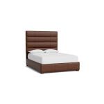 Parkton Leather Upholstered Bed Beds Bassett Furniture 11