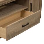 Sun Valley 60 Inch TV Console Entertainment Stands Brown 21