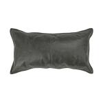 Dupont Leather Acre Forest Green Lumbar Pillow Cover + Insert