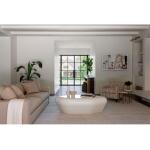 Sea Coral Round Mirror, White Mirrors Mirrors 21