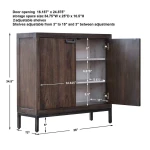 Nadie 2 Door Cabinet - Image 6