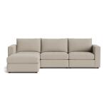 Beckham Track Arm Modular Sofa with Ottoman - Image 2