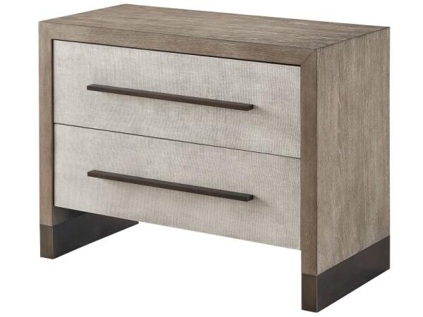 Erinn V x Universal Vista Nightstand Nightstands Gray 12