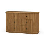 Kraton 3 Drawer Oval Dresser
