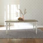 Whitney Server Dining Storage Antique Linen w/ Weathered Gray 25