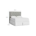Manhattan Tufted Upholstered Bed - Image 6