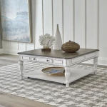 Magnolia Manor Oversized Square Cocktail Table