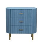 Astoria Three-Drawer Chest (Blue) - Image 3