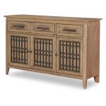Credenza Dining Storage Brown 8