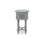 Montego Side Table W/ Rattan Door - Image 8