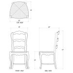 Provincial Dining Chair Chairs & Benches Bramble 18