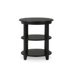 Luna Round 3 Tier Side Table Chairside Tables Bramble 16