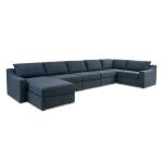 Blake Slope Arm U-Shaped Sectional Sectionals Bassett Furniture 11