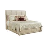Lenox Siena Upholstered King Bed Complete - Image 4