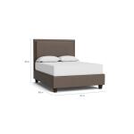Manhattan Leather Upholstered Storage Bed Beds Bassett Furniture 13
