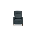 Emmett Leather Track Arm Lay Flat Manual Recliner