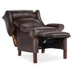 Chippendale Reclining Wing Chair - Image 2