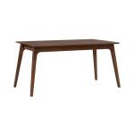 Space Savers Rectangular Leg Table Dining Tables Brown 27