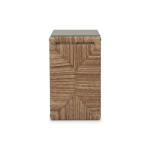 Tuscan Rush Nesting Table Set 2 W/ Tempered Glass - Image 8