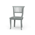 Manchester Dining Chair W/ Wooden Seat Chairs & Benches Blue 11