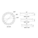Chloe Set Of 3 Round Trays - Image 7