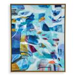 The Story Of Water Framed Canvas