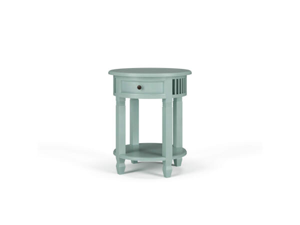 Hollister Side Table Chairside Tables Blue
