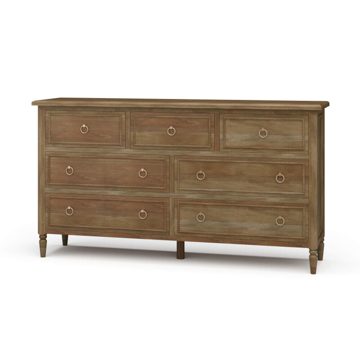 6cf85d6a9f2f44a083eeb84d7c25fce6 Cholet 7 Drawer Dresser - Image 1