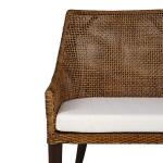 Savanah Rattan Loveseat W/ Cushion - Image 11