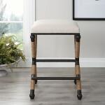Firth Counter Stool, Oatmeal - Image 9