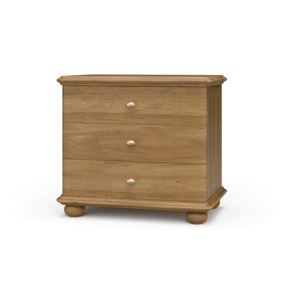 6d2330f72f008568b5294a087c1e2e43 Luna 3 Drawer Bedside Table - Image 1