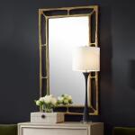 Felix Rectangle Mirror Mirrors Gold 12