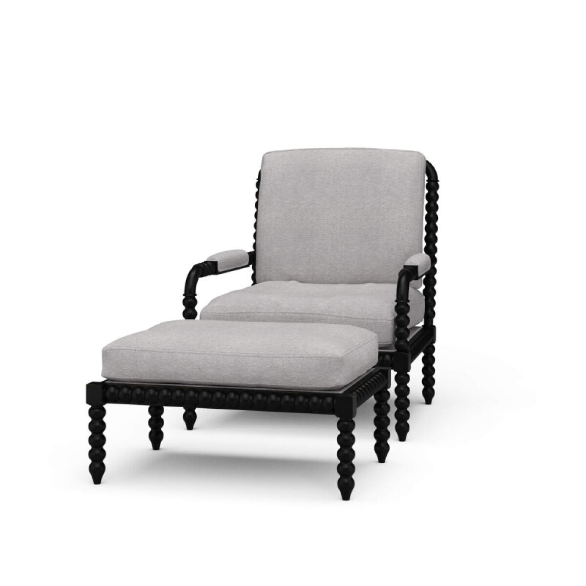 6d547a241eeaa47f51916ecd1055d57b Cholet Arm Chair W/ottoman - Image 1