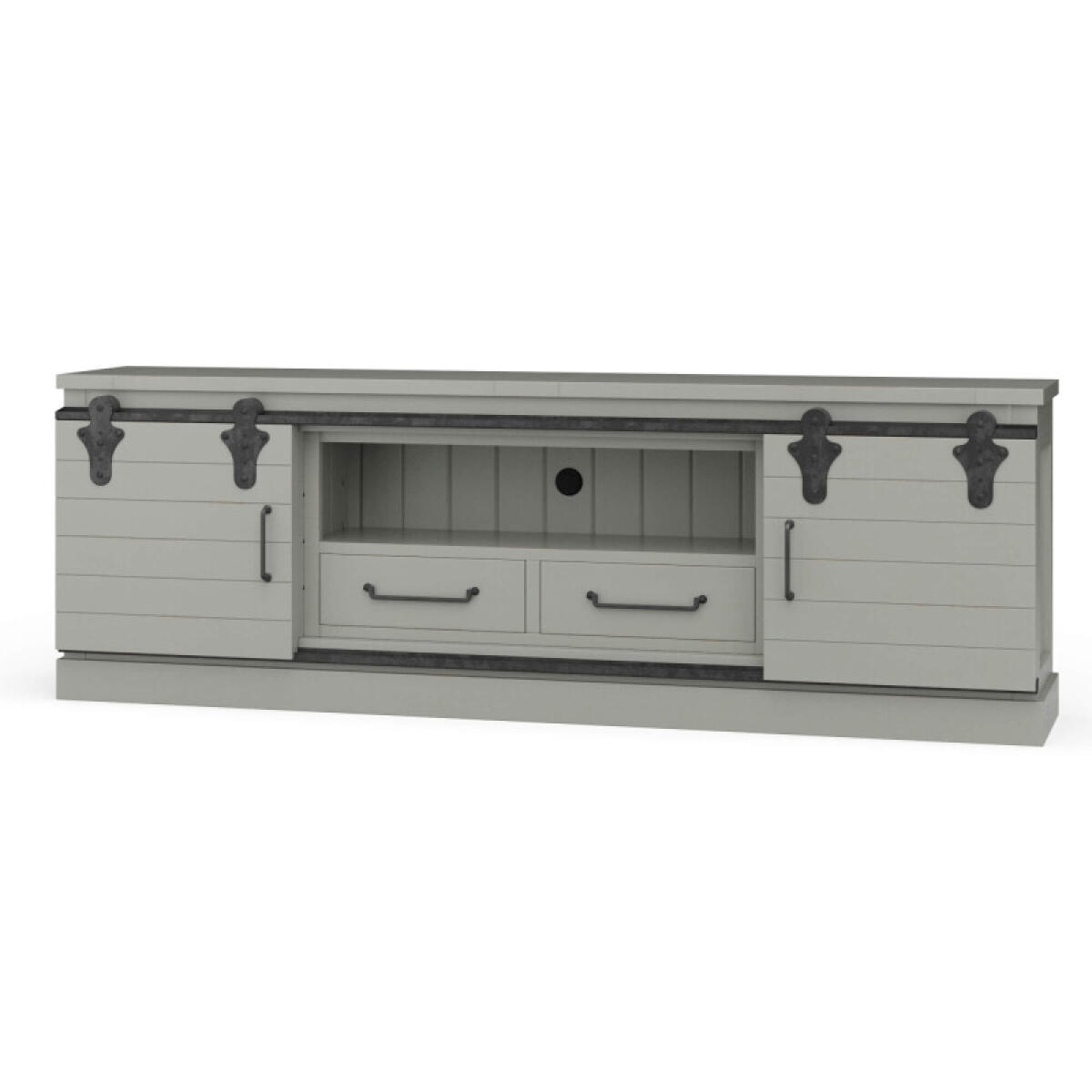 6d5a2ed1c4f68047aa6411da8ac45abd Sonoma Narrow Media Console 84'' - Image 1