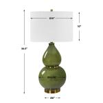Gourd Table Lamp, Green Lighting Green 21