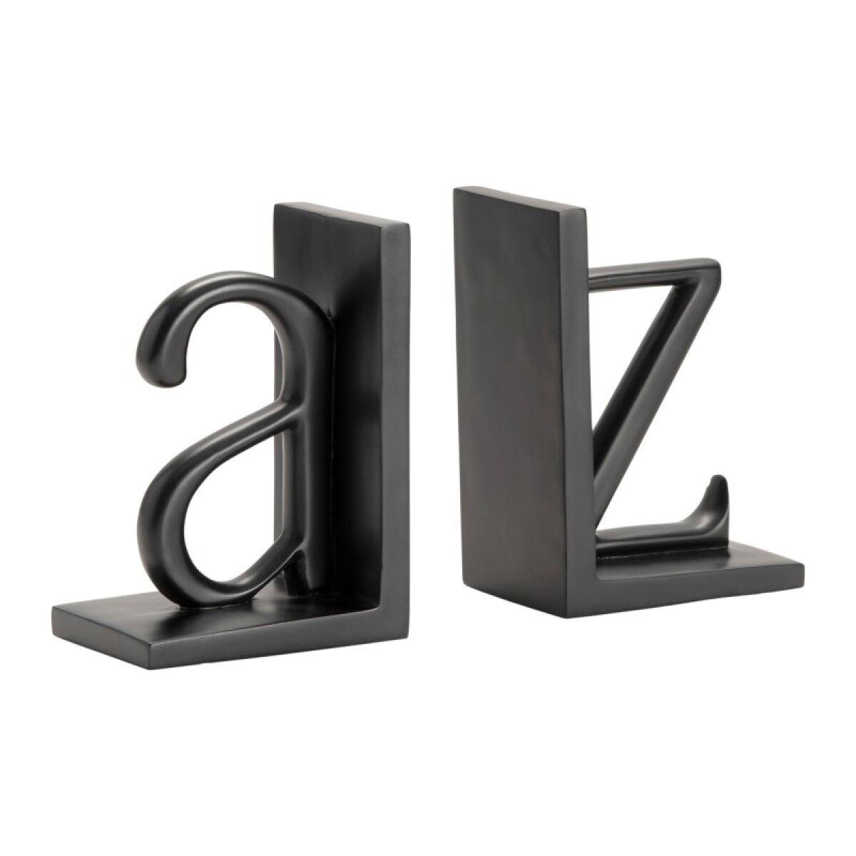 6d7bf1b3d96838f96850004b3cc0edca A to Z Bookend Pair - Image 1